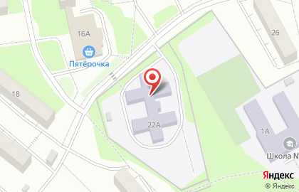 Детский сад №24 комбинированного вида на улице Пушкина на карте