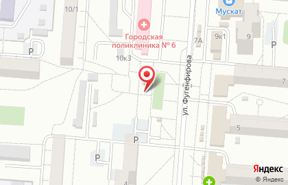 Сибхолод на улице Фугенфирова на карте