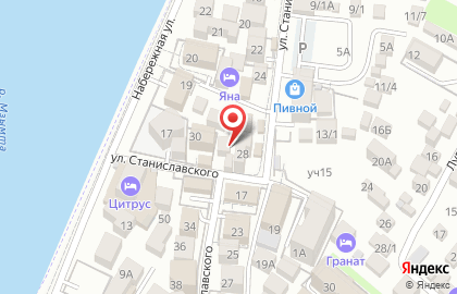 Диана на улице Станиславского на карте