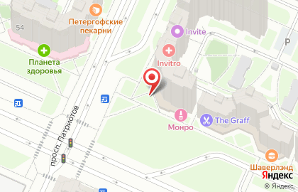 Магазин разливного пива Пивточка в Красносельском районе на карте