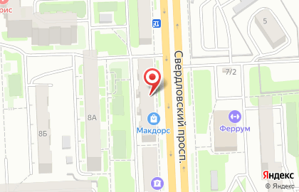 Стоматология ВитаСмайл на Свердловском проспекте на карте