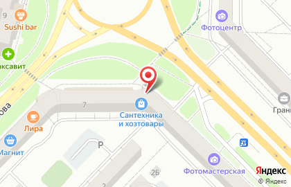 Магазин строительных материалов Новострой на Советской улице на карте
