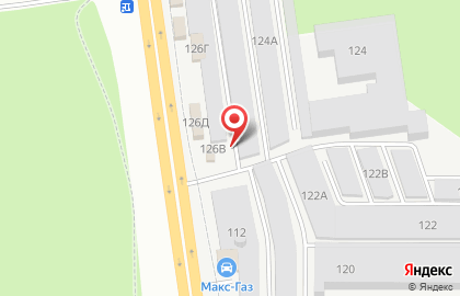 Гаражно-потребительский кооператив №23 Гидромеханизатор в Комсомольском районе на карте