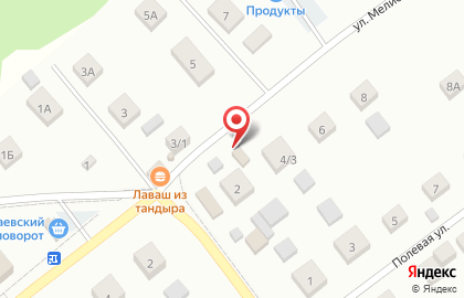Магазин товаров повседневного спроса на улице Мелиораторов на карте