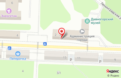 Мировые судьи г. Дивногорска на карте