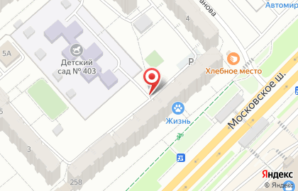 Красивые люди на Московском шоссе на карте