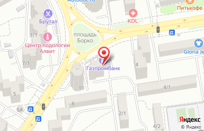 Газпромбанк в Ростове-на-Дону на карте