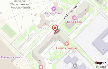 Фирменный салон напольных покрытий Quick Step в Центральном районе на карте