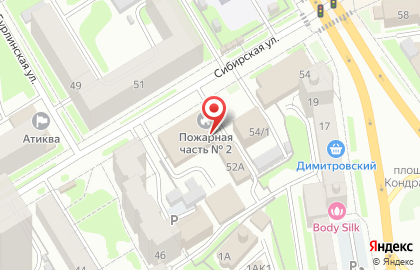Отдел надзорной деятельности по Железнодорожному району на карте