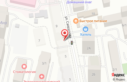 Бухгалтерская фирма на улице Свердлова на карте
