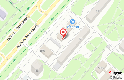 Салон Планета Цветов на улице Химиков в Нижнекамске на карте