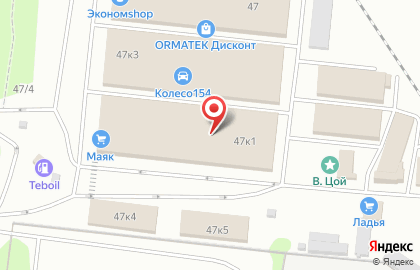 Магазин ламината Наступай на площади Сибиряков-Гвардейцев на карте