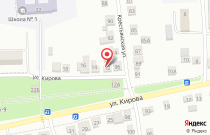 Центр паровых коктейлей на улице Кирова на карте