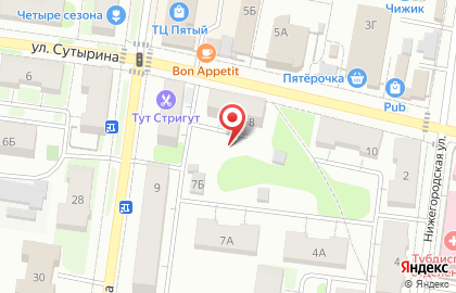 Магазин продуктов в Нижнем Новгороде на карте