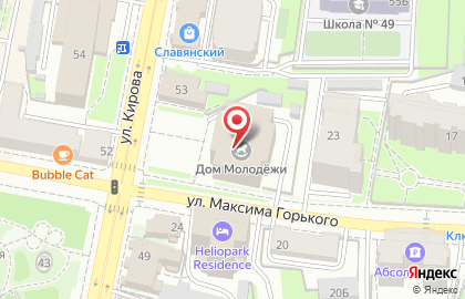 Казачья застава на улице Кирова на карте