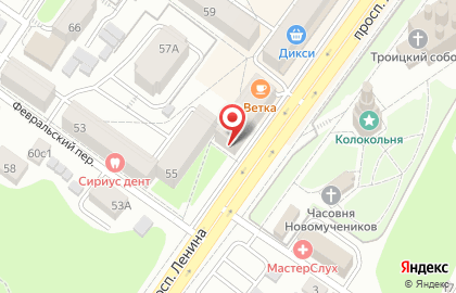 Интернет-магазин Wildberries.ru на проспекте Ленина на карте