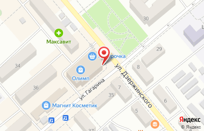 Многофункциональный центр Мои документы на улице Дзержинского на карте