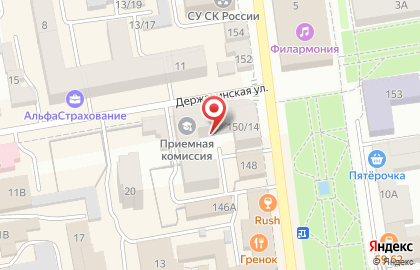 Архитектурно-проектная компания СоюзПроектСтрой на Державинской улице на карте
