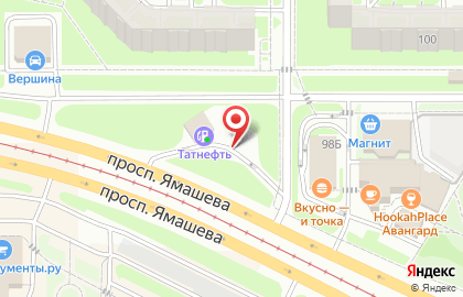 Татнефть на проспекте Ямашева, 94а на карте