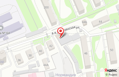 Салон памятников Память в камне в Иваново на карте