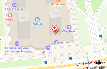 Магазин табачной продукции Табакерка в Московском районе на карте