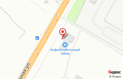 Асфальтобетонный завод на Индустриальной улице на карте