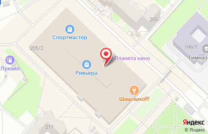Банкомат ВТБ на Советской улице, 205/2 на карте