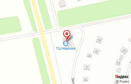 Супермаркет Пятёрочка на Загородной улице на карте