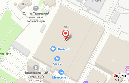 Оптово-розничный склад Мебель в дом на Московском шоссе на карте