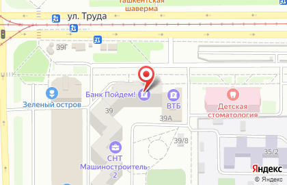 Салон-парикмахерская Прелесть в Орджоникидзевском районе на карте