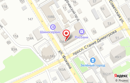 Компания по авторемонту в Советском районе на карте