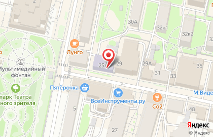 ЦентрОбувь на улице Дзержинского на карте