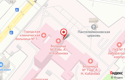 Продуктовый киоск в Кировском районе на карте