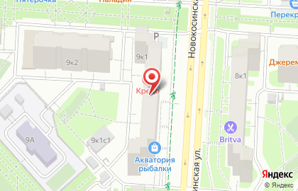 ОДС Жилищник района Новокосино на Новокосинской улице, 9 к 1 на карте