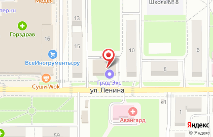 Интернет-магазин мебели Мебелидоманет на улице Ленина на карте