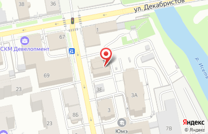 Уралстройконструкция, Трест на карте