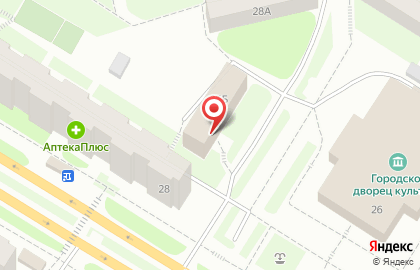 Агентство недвижимости Этажи на проспекте Ленина на карте
