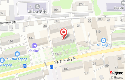 Магазин профессиональной косметики PROFFLINE на Красной улице на карте
