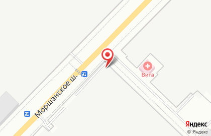 Автостоянка в Тамбове на карте