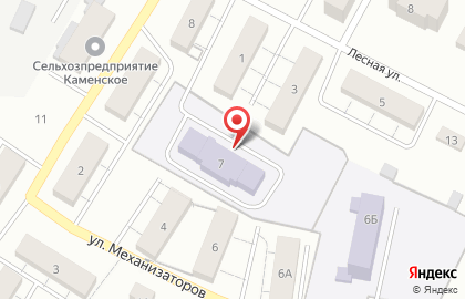 Каменский детский сад Колосок на карте