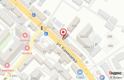 Магазин разливного пива Порт №1 в Кировском районе на карте