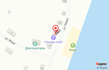 База отдыха Глухарь клуб в Великом Новгороде на карте