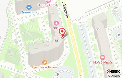 Ателье в Санкт-Петербурге на карте