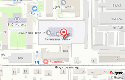 Кентос в Фруктовом переулке на карте