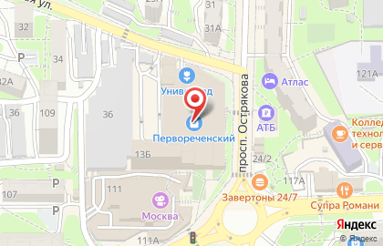 Сеть ювелирных магазинов Блеск в Фрунзенском районе на карте