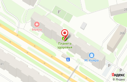 Аптека Планета Здоровья на проспекте Ленина, 28 в Ухте на карте