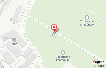 Еврейское кладбище на карте