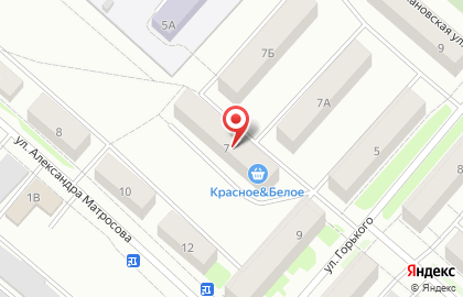 Красное & Белое в Екатеринбурге на карте