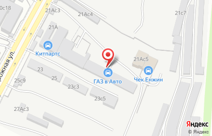Установочный центр Газ в Авто в Южном Чертаново на карте