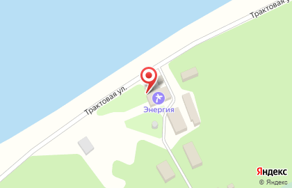 База отдыха Энергия на Трактовой улице на карте
